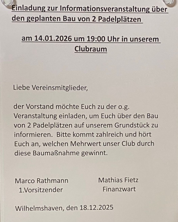 Infoveranstaltung