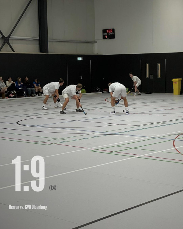 Spielbericht – Hallenhockey, 1. Verbandsliga