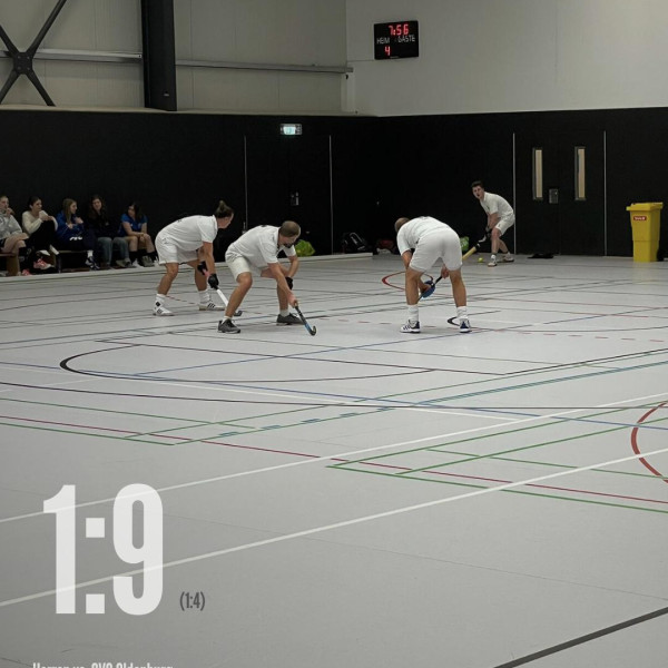 Spielbericht – Hallenhockey, 1. Verbandsliga